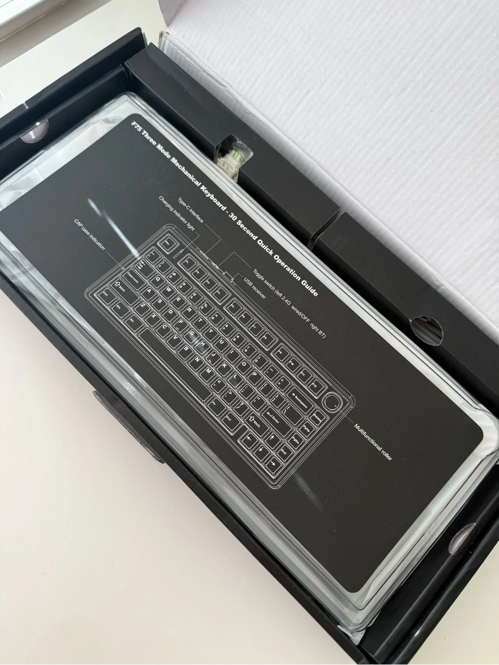EPOMAKER x AULA F75 mechanical keyboard - Creamy sound, RGB, Hot-Swappable